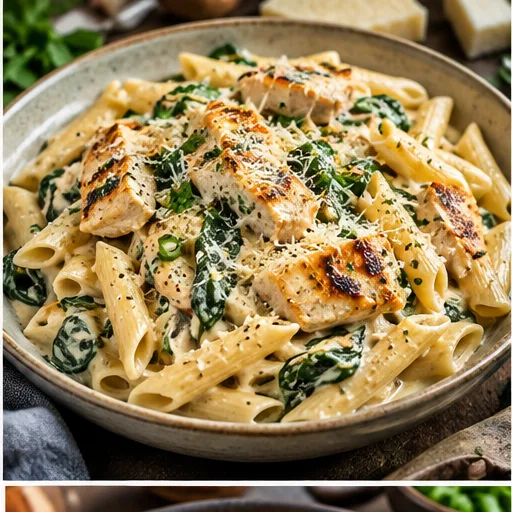 AI-generated food photography example